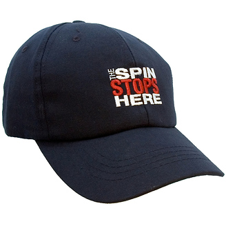 The Spin Stops Here
Structured Baseball Cap
