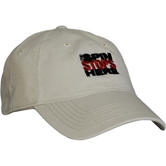The Spin Stops Here
Unstructured Baseball Cap