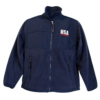 USA Strong Men's Fleece Jacket