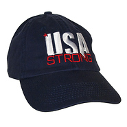 USA Strong Unstructured Baseball Cap - free