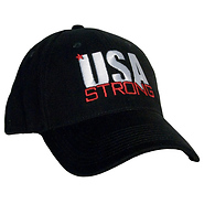 USA Strong Structured Baseball Cap - free