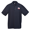 USA Strong Moisture Wicking Polo Shirt - free