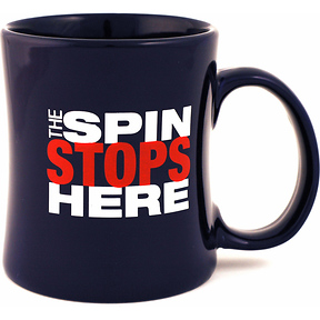 The Spin Stops Here
Diner Coffee Mug