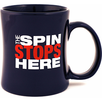 The Spin Stops Here
Diner Coffee Mug