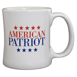 American Patriot Diner Coffee Mug