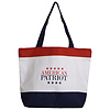 American Patriot Beach Tote Bag Thumbnail 0