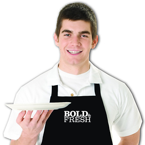 Bold & Fresh Apron Slide 1