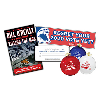 Concierge Member Gift Bundle - One Year Concierge GIFT Membership - with your choice of free book, free God Bless America Ornament 3 Pack AND free 'Do You Regret Your 2020 Vote Yet?' Pack of 5 stickers