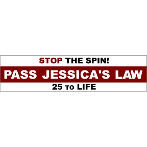Jessica's Law
Bumper Sticker
