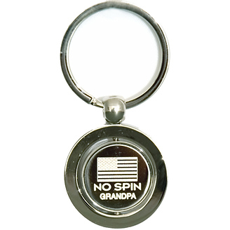 No Spin Grandpa
Keychain