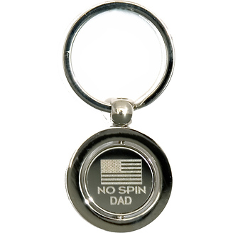 No Spin Dad
Keychain