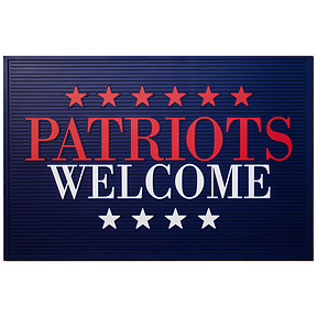 Patriots Welcome Doormat