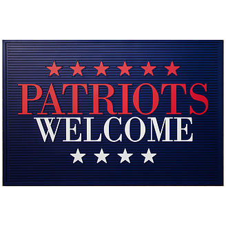 Patriots Welcome Doormat