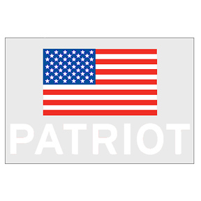 Patriot Static Window Decal