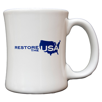 Restore The USA Diner Coffee Mug