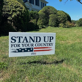 Stand Up For Your Country Yard Sign Slide 1