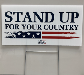 Stand Up For Your Country Yard Sign Slide 2