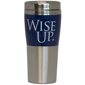 Wise Up
Travel Mug