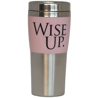 Wise Up
Travel Mug