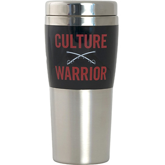 Culture Warrior Saber
Travel Mug