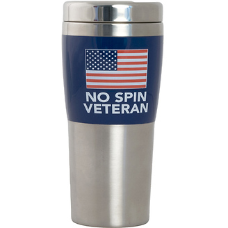 No Spin Veteran Travel Mug