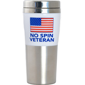 No Spin Veteran Travel Mug