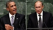 Obama and Putin Outline Competing Visions on Syria.